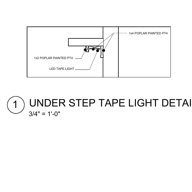 Church Lighting — Lighting plan drawing / rendering, Warwick, RI